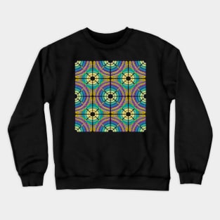 Upbeat Grandma Rug | Digital Painting Crewneck Sweatshirt